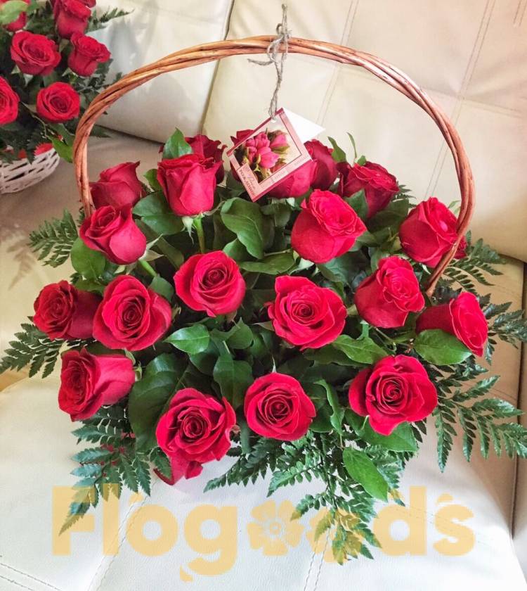 Корзина «Донна роза» за 12 691 руб.